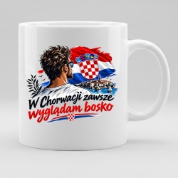 Kubek W Chorwacji wyglądam bosko męski | Droga do Chorwacji